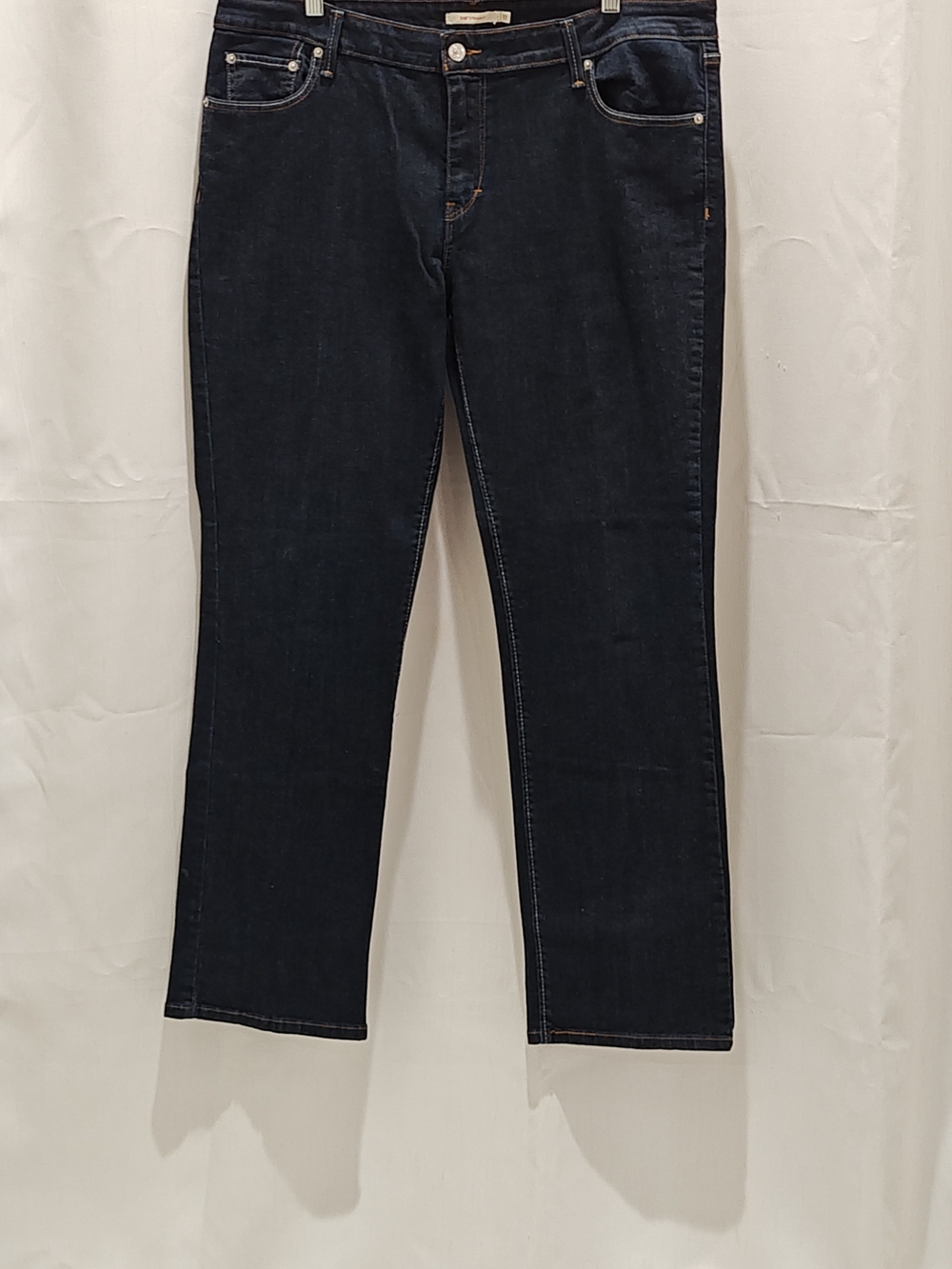 Jeans Levi's 518 Size 17 Straight Leg Dark Wash